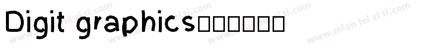 Digit graphics字体转换